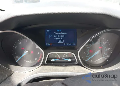 2014 Ford Focus Se из США, поврежденный, VIN 1FADP3F23EL307360